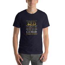 Load image into Gallery viewer, And god said, let me be an April girl Unisex T-Shirt
