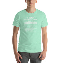 Load image into Gallery viewer, Mom quote,5 things you should about my freaking awesome daughter Unisex T-Shirt
