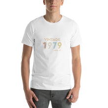 Load image into Gallery viewer, Vintage 1979, April 25th Unisex T-Shirt
