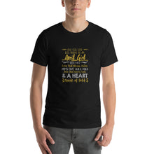 Load image into Gallery viewer, And god said, let me be an April girl  Unisex T-Shirt
