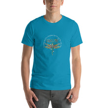 Load image into Gallery viewer, Dragonfly art, you might say i'm dreaming but i'm not alone Unisex T-Shirt
