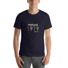 Load image into Gallery viewer, Vintage 1979, April 25th Unisex T-Shirt
