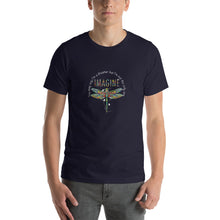 Load image into Gallery viewer, Dragonfly art, you might say i'm dreaming but i'm not alone Unisex T-Shirt
