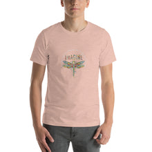 Load image into Gallery viewer, Dragonfly art, you might say i'm dreaming but i'm not alone Unisex T-Shirt
